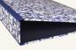 Preview: Blue folder "Fanni", handmade